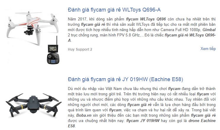 Đọc bài đánh giá flycam là một bước không thể bỏ qua