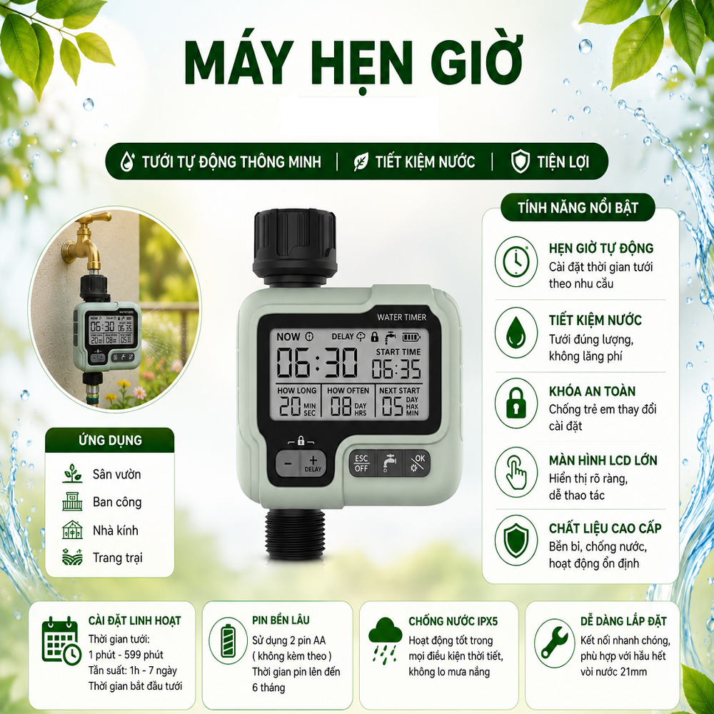 Đánh Giá Độ Bền Bộ Phun Sương: Dùng Được Bao Lâu?