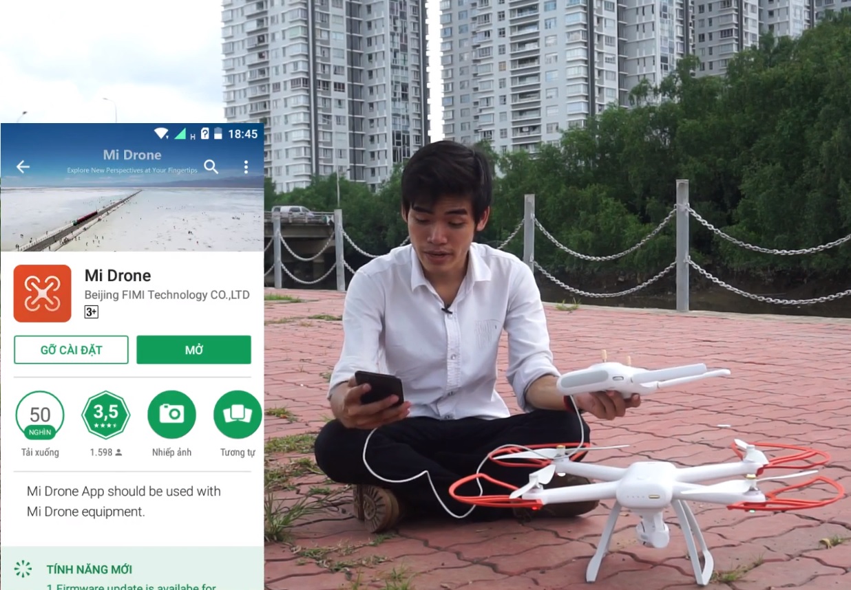 hướng dẫn cách sử dụng flycam xiaomi