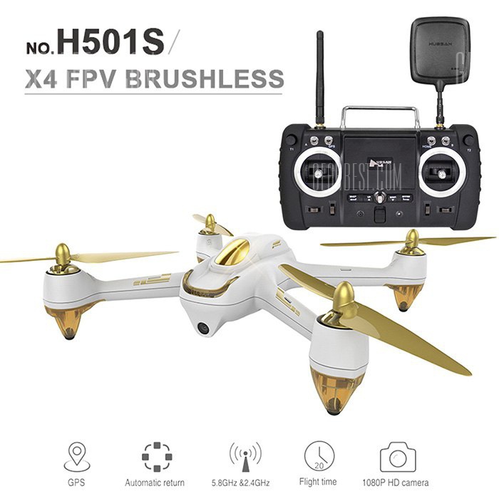Đánh giá Flycam chính hãng Hubsan H501S Professional