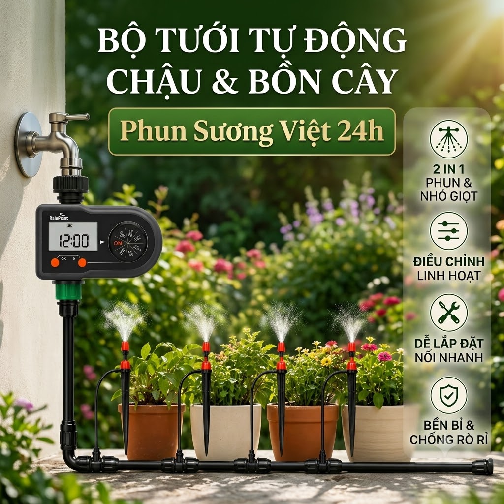 # Review Bộ Phun Sương: Ưu Nhược Điểm Và Kinh Nghi