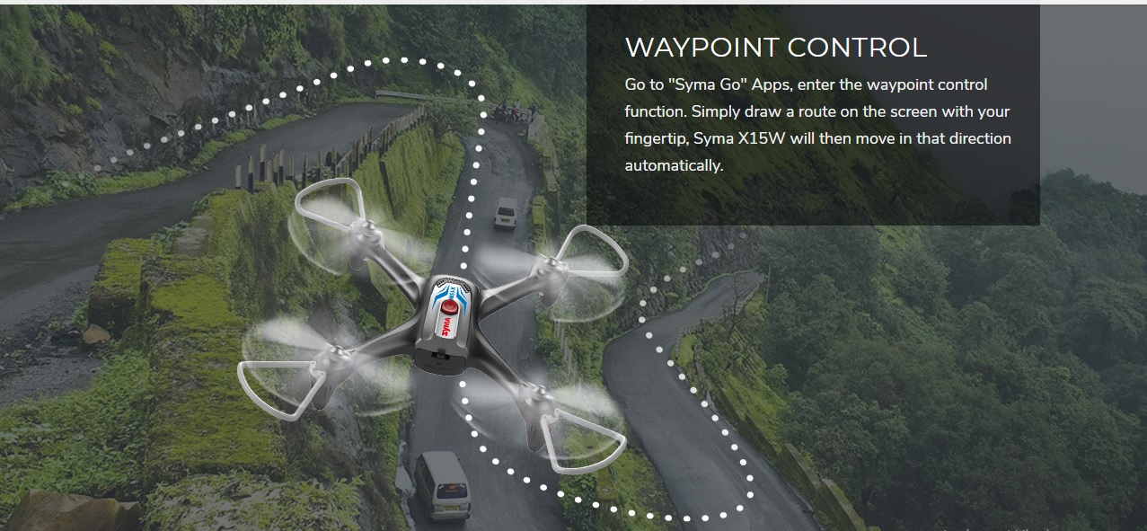flycam Syma X15W