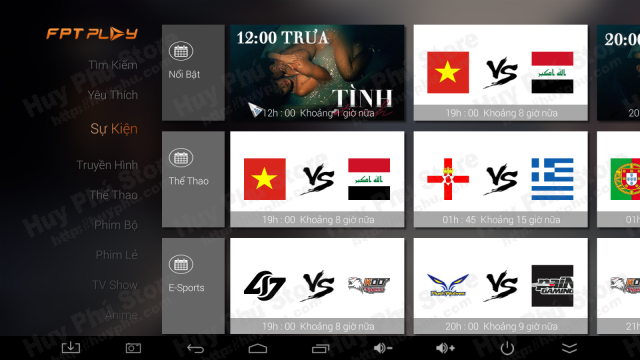 fpt play for android