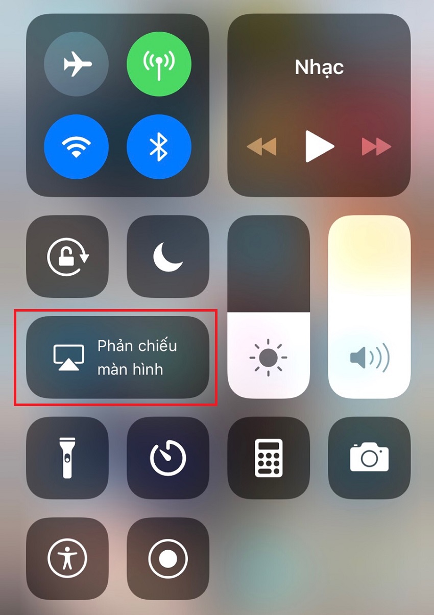 HDMI không dây M4 plus kết nối với điện thoại iphone