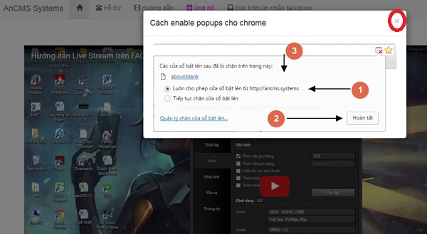 Hướng dẫn "live stream" Facebook trên máy tính