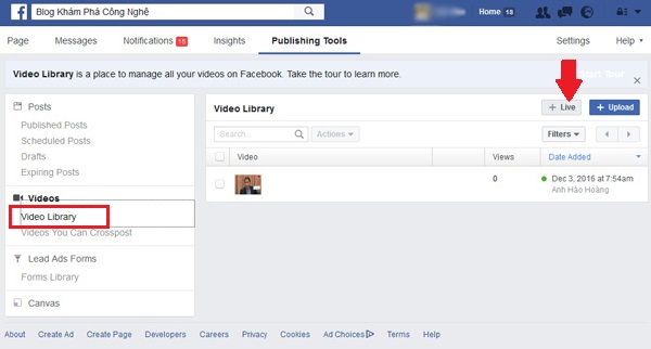 Hướng dẫn "live stream" Facebook trên máy tính