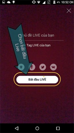 Hướng dẫn Livestream bằng Bigo Live trên máy tính