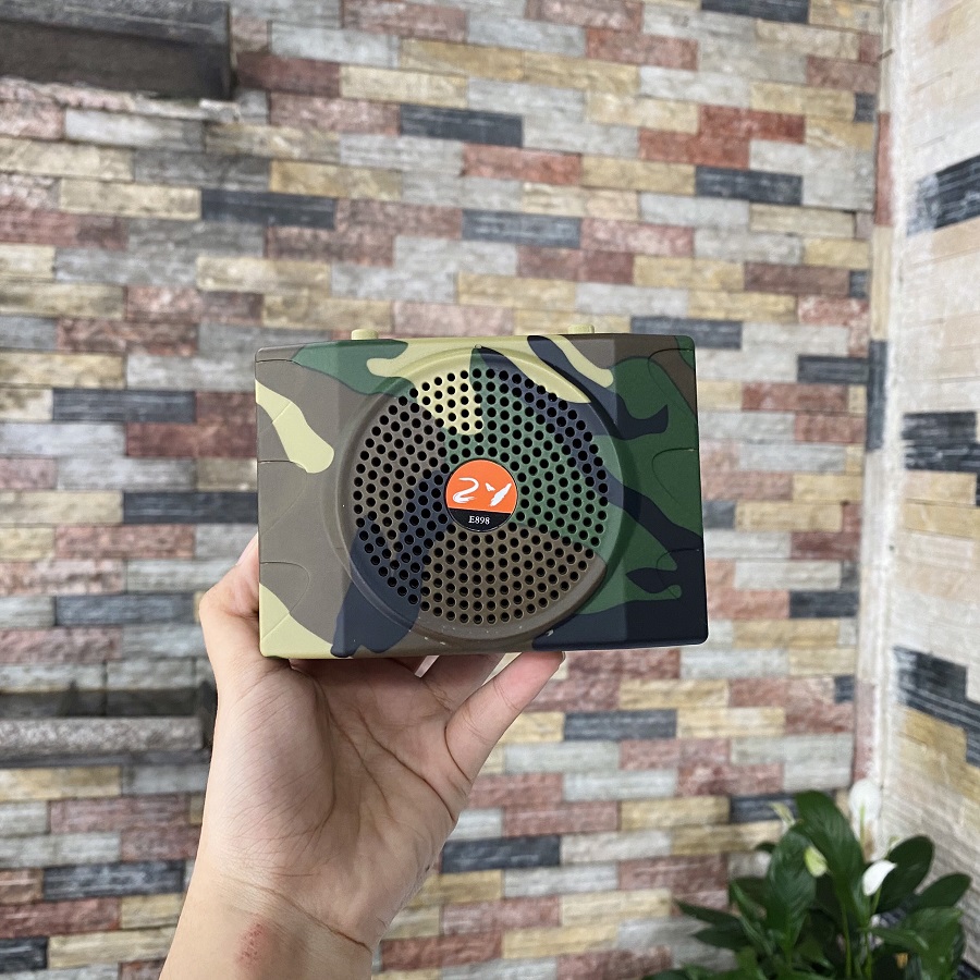 Loa Trợ Giảng - Bẫy Chim E-898 Điều Khiển Từ Xa - Màu Camo giá rẻ tại TP.HCM