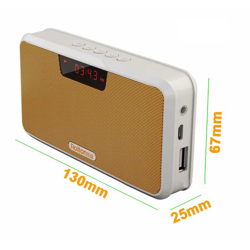 Loa Bluetooth đa năng 4 trong 1 ROLTON E300 chính hãng