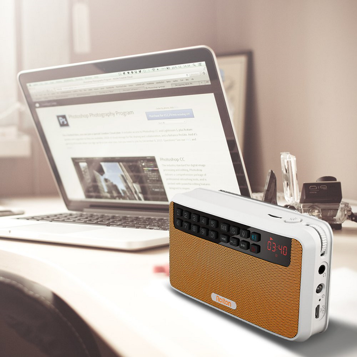 Loa Bluetooth Đa Năng Stereo Siêu Trầm ROLTON E500 chính hãng