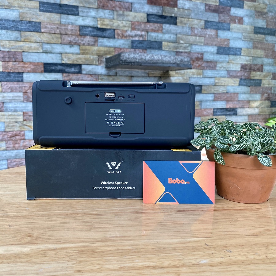 Loa bluetooth DANIU WSA-847 nghe FM cực đã