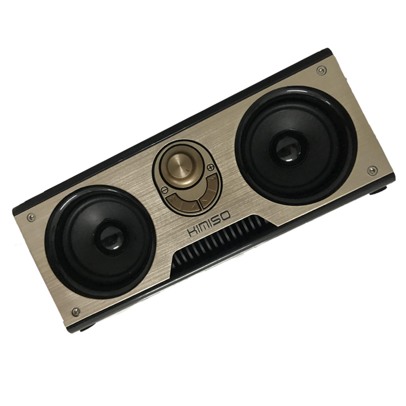 Loa bluetooth Himiso Suntek KM7 thiết kế cổ điển vân gỗ