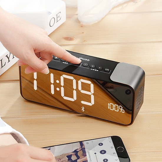 Loa bluetooth A65s chính hãng có đồng hồ báo thức