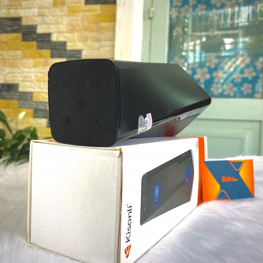 Loa Bluetooth KISONLI Q8S-Tích Hợp Đèn LED