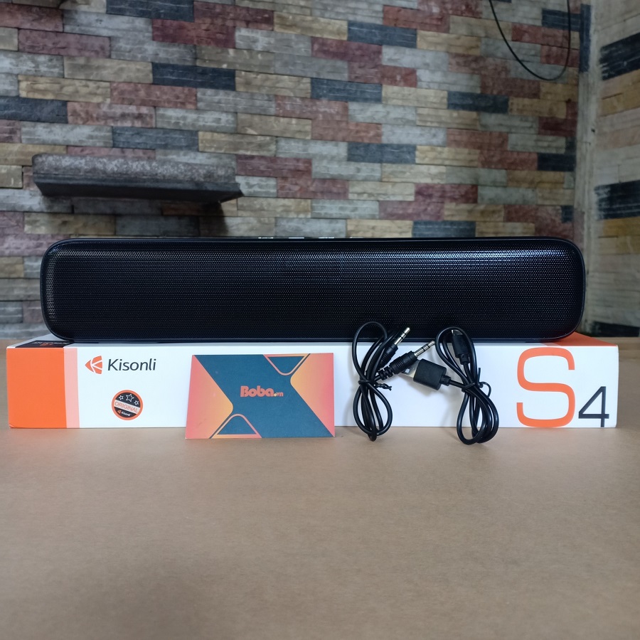 Loa bluetooth KISONLI S4 cao cấp - Tích hợp BluetoothFMUSBThẻ nhớ