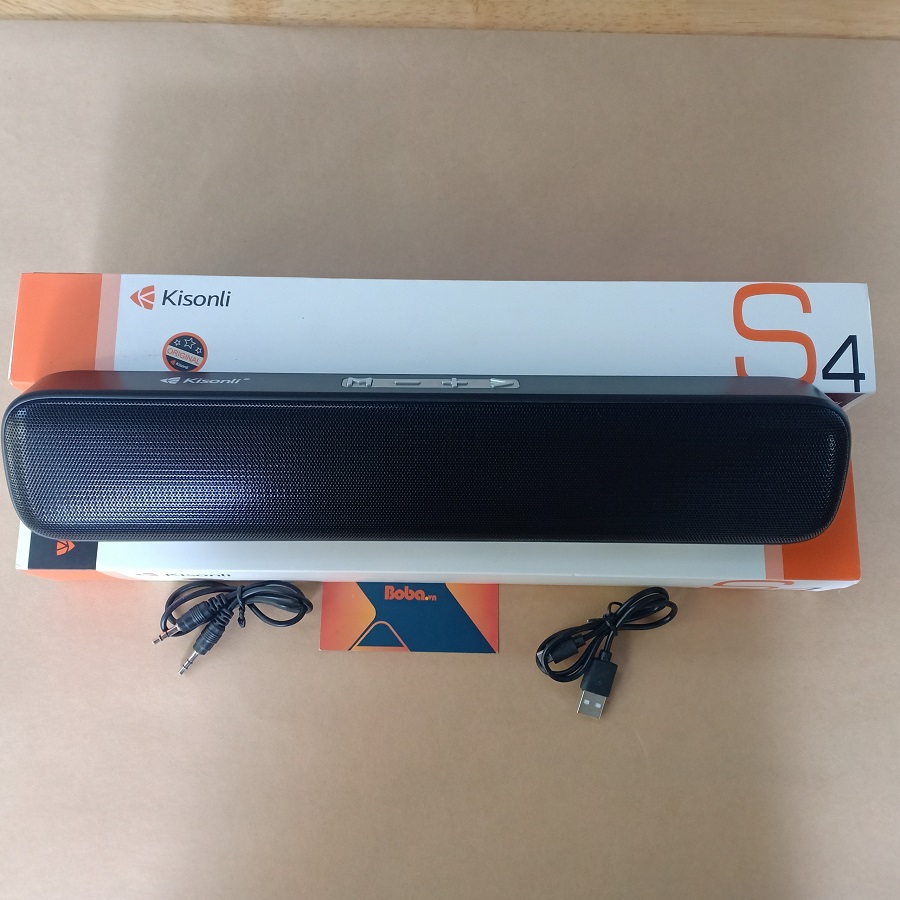 Loa bluetooth KISONLI S4 cao cấp - Tích hợp BluetoothFMUSBThẻ nhớ