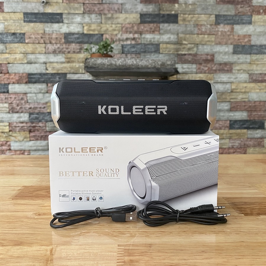 Loa Bluetooth KOLEER S218 công suất 10W - Âm hay BASS cực đã