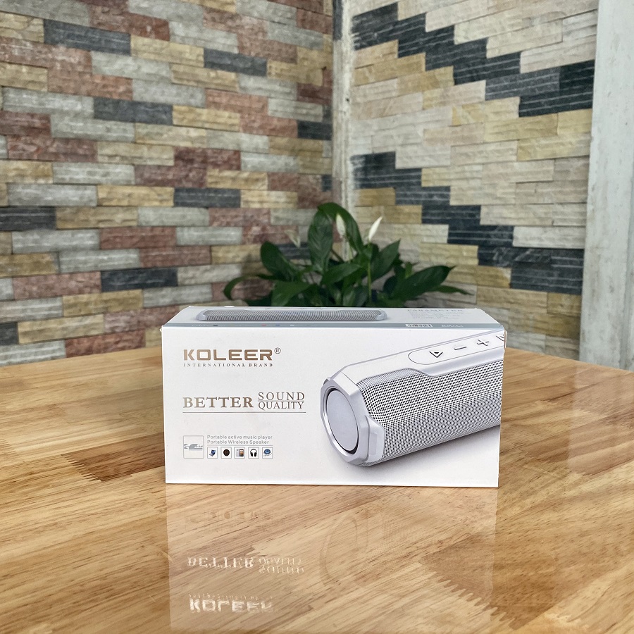 Loa Bluetooth KOLEER S218 công suất 10W - Âm hay BASS cực đã