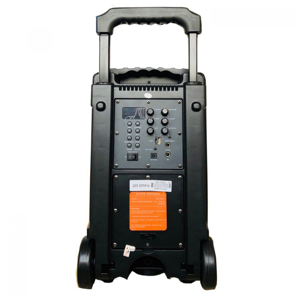 Loa kéo di động BD H0863 2 tấc - Đi kèm 1 micro không dây