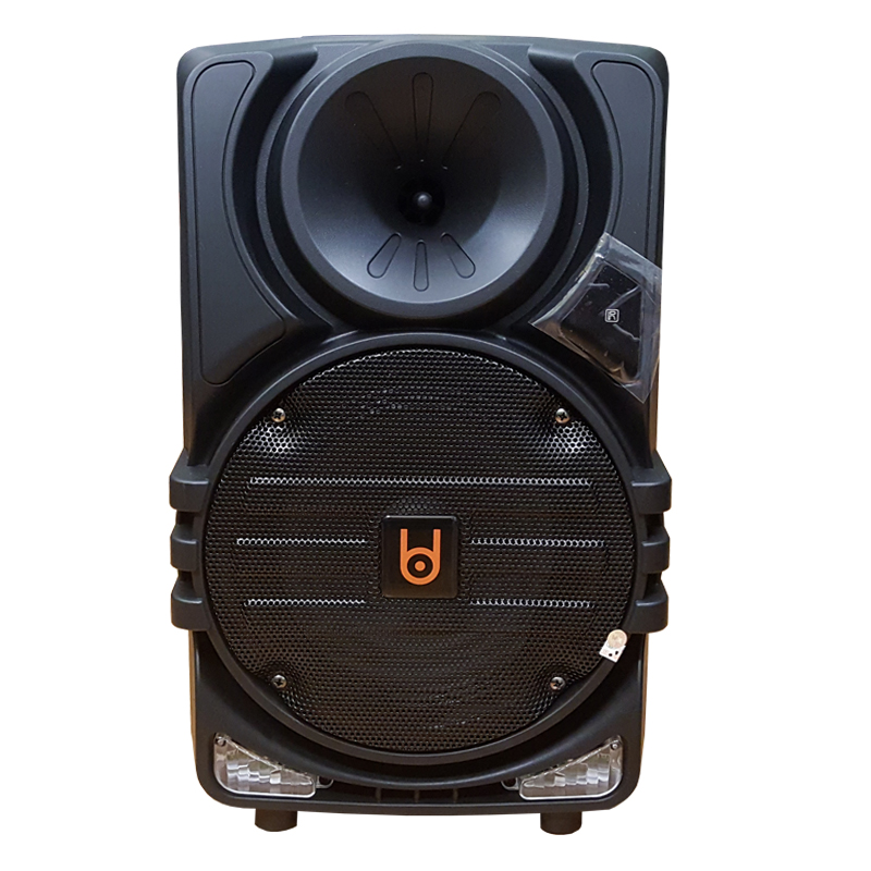 Loa kéo di động BD H0863 2 tấc - Đi kèm 1 micro không dây