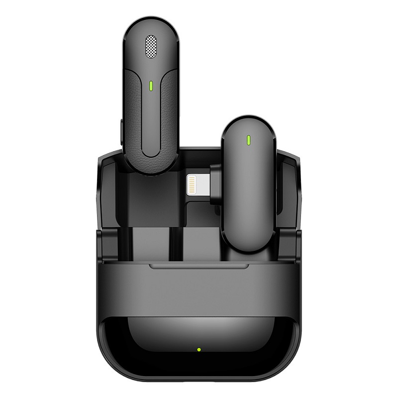 Mic thu âm cài áo không dây M8s cổng lightning cao cấp