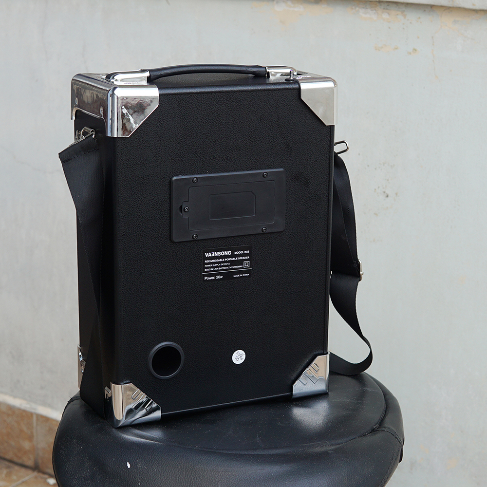 Loa xách tay di động K66 Vanensong - Tặng kèm một micro không dây karaoke