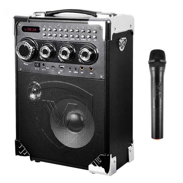 Loa xách tay di động K66 Vanensong - Tặng kèm một micro không dây karaoke
