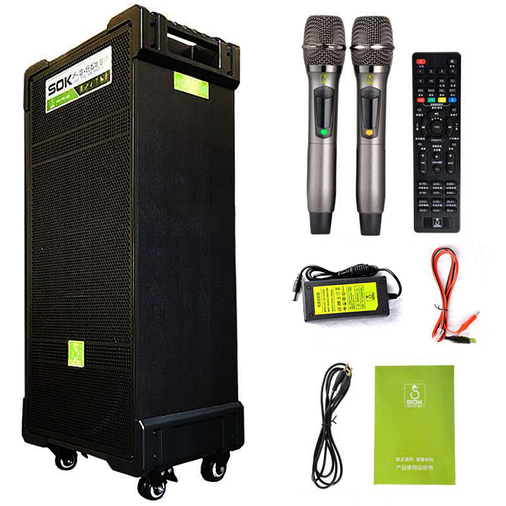 Loa kéo di động SOK NE 708 4 tấc công suất khủng âm cực hay