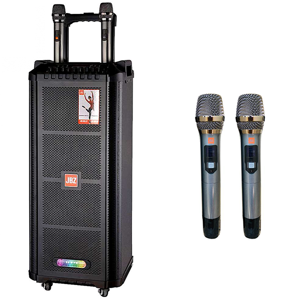 Loa kẹo kéo xách tay JBZ 1207 - 3 Tấc đôi - Loa hội trường đỉnh