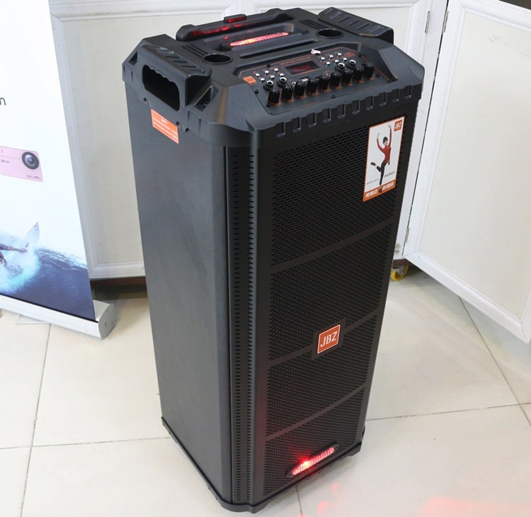 Loa kẹo kéo xách tay JBZ 1207 - 3 Tấc đôi - Loa hội trường đỉnh