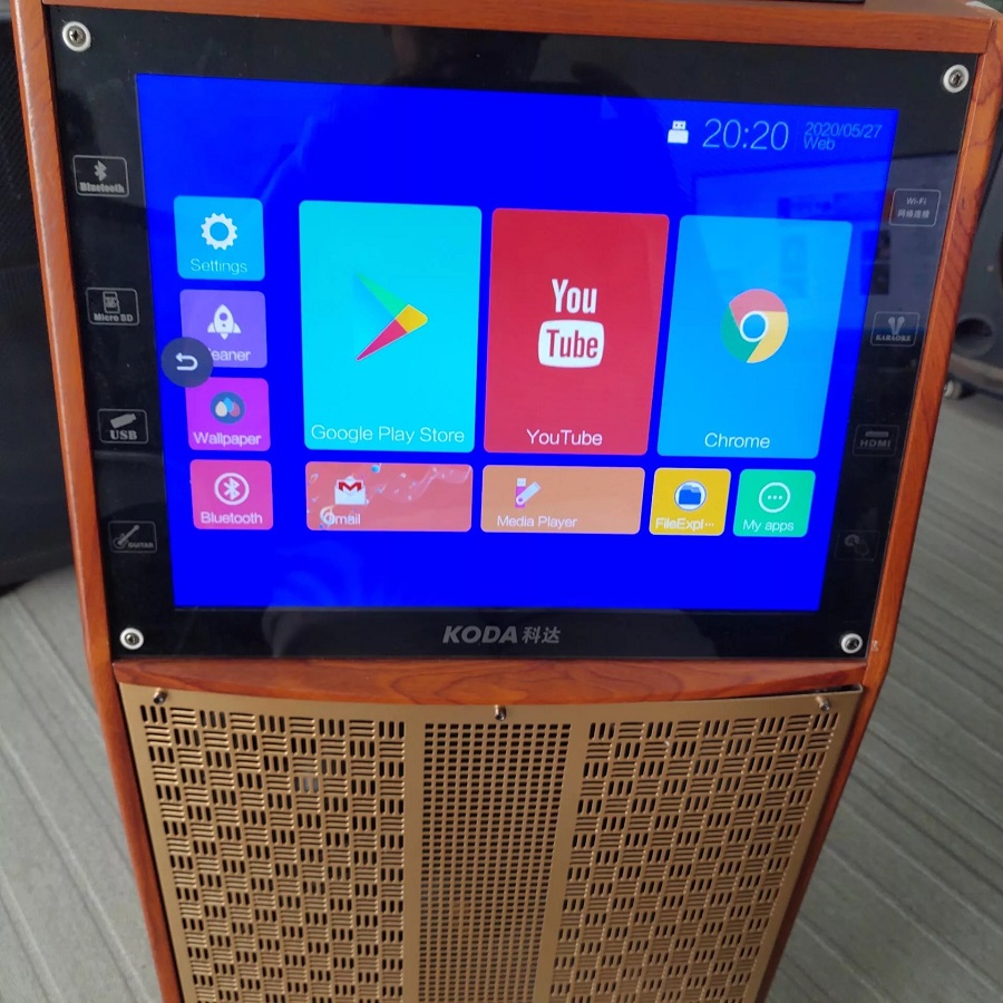 Loa kéo KODA KD15C màn hình cảm ứng công suất 600w