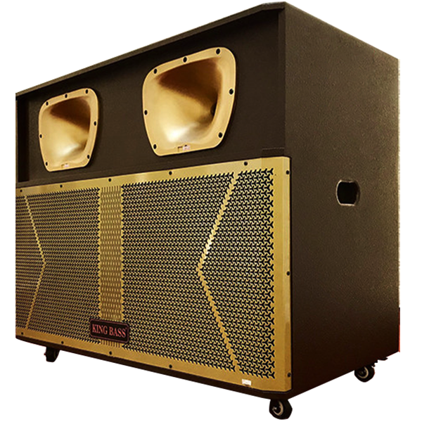 Loa kéo công suất lớn King Bass CB06 - 4 Tấc kèm 2 micro hàng bãi