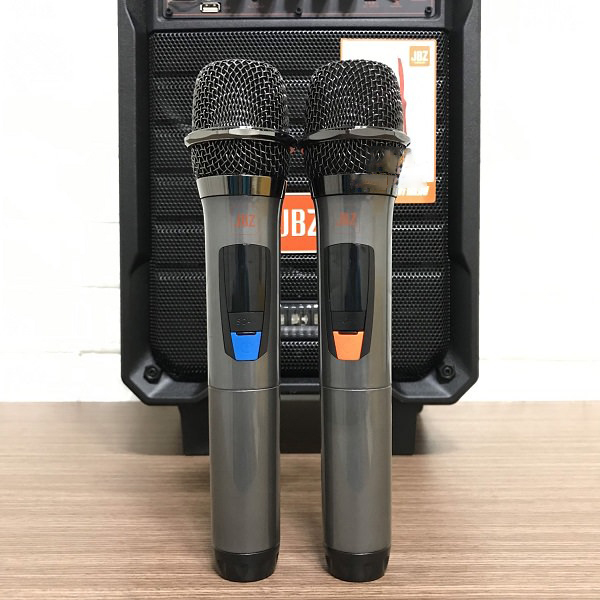 Loa vali kéo di động JBZ 1013 - 2 tấc rưỡi kèm 2 micro