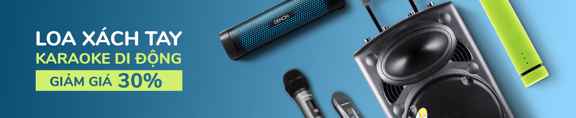 Loa xách tay karaoke bluetooth di động giá rẻ, bảo hành tại TP.CHM