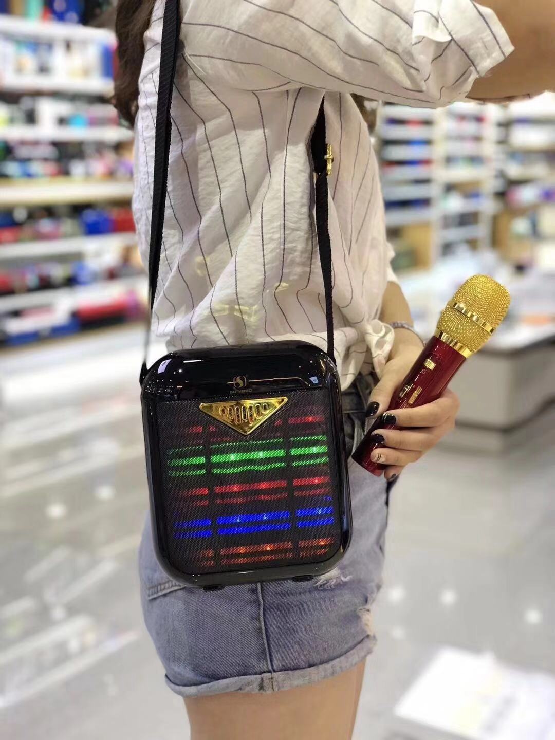 Loa Bluetooth Karaoke YS-A21