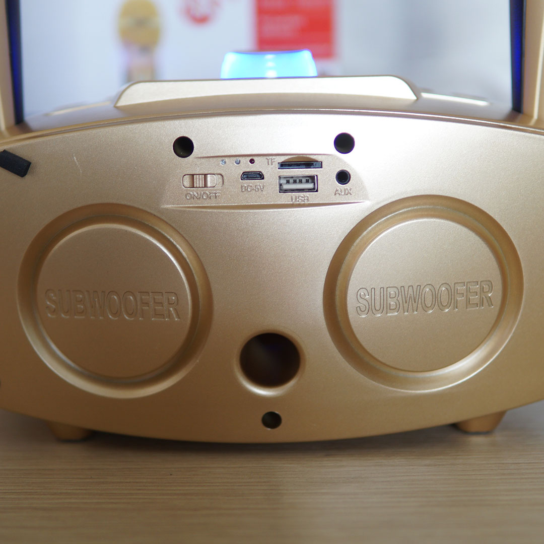 Bộ micro bluetooth kiêm loa rời SD306 (Cú vọ)- Âm thanh nổi Stereo 3D rất ấn tượng