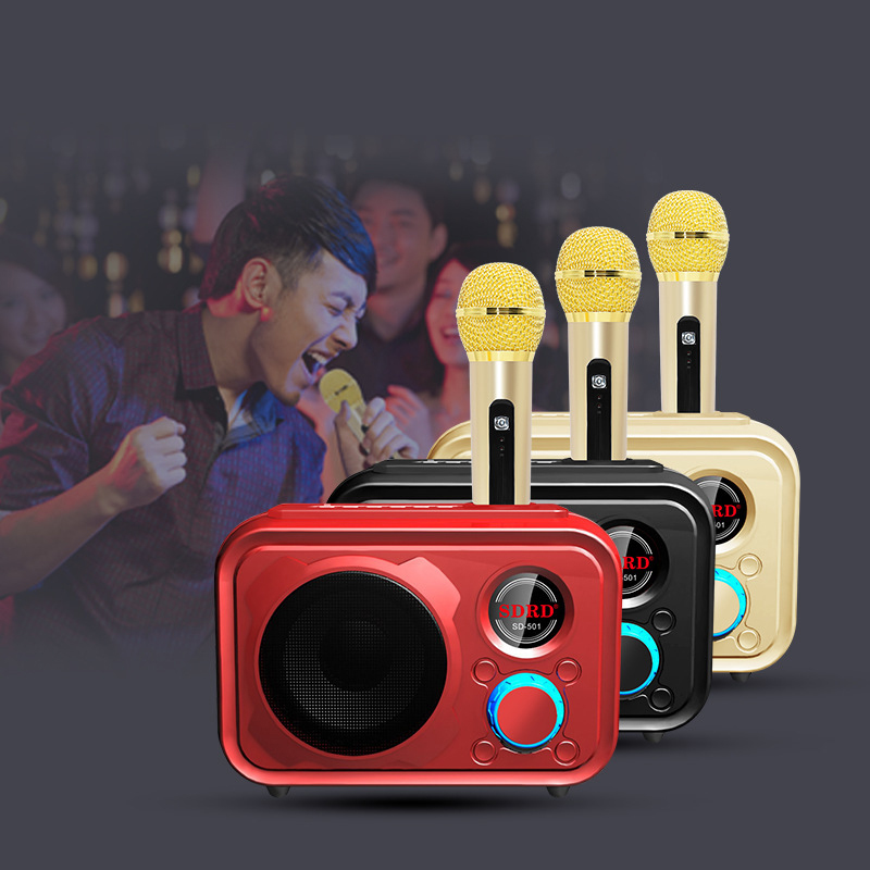 Loa kiêm micro bluetooth SD501 - Bộ 1 mic cực hay