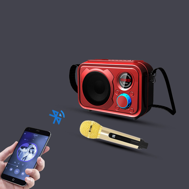 Loa kiêm micro bluetooth SD501 - Bộ 1 mic cực hay