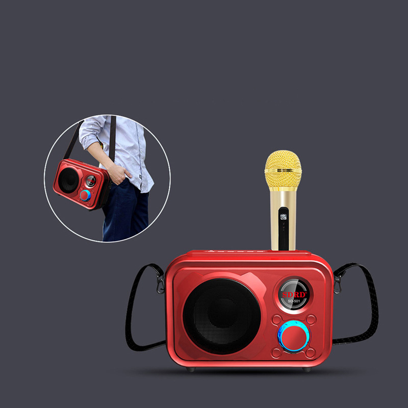 Loa kiêm micro bluetooth SD501 - Bộ 1 mic cực hay