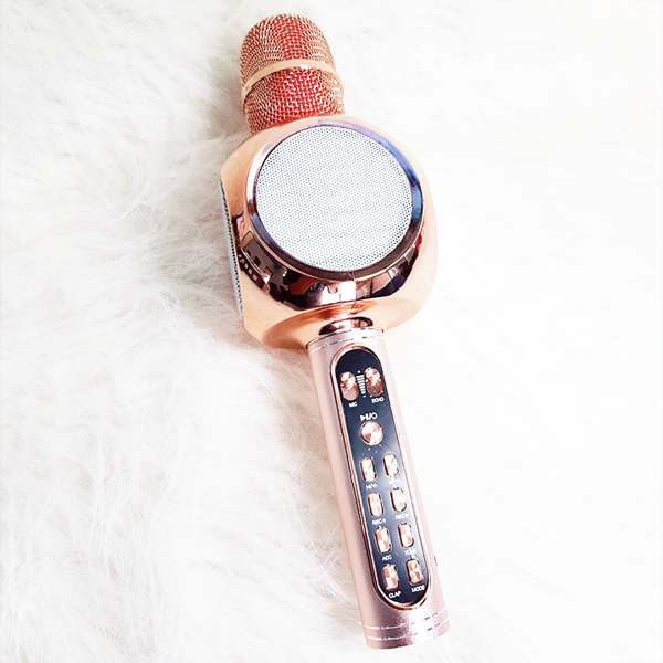 Mic karaoke không dây 3 in 1 bluetooth YS90 - Model 2018 Giải trí đa năng