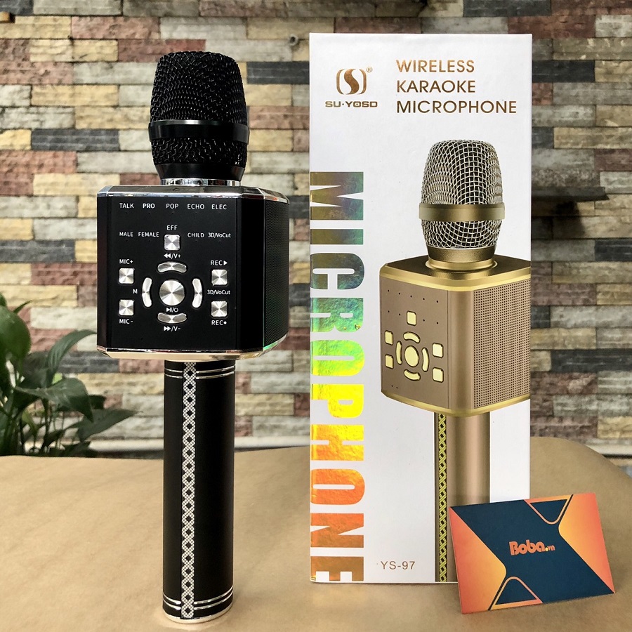 Micro bluetooth karaoke kèm loa YS97
