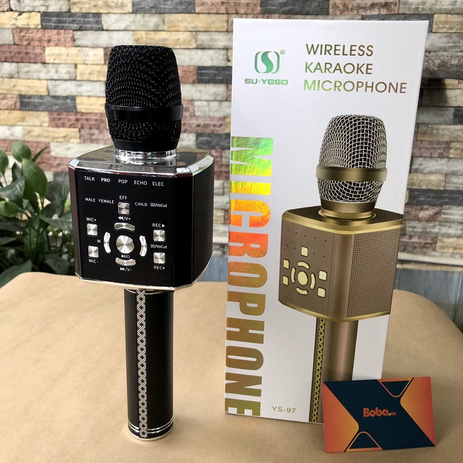 Micro bluetooth karaoke kèm loa YS97