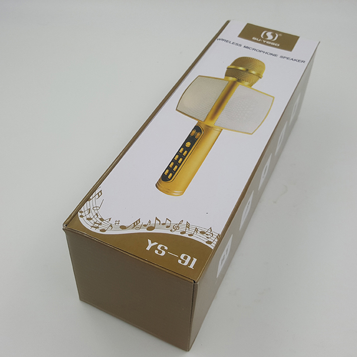 Micro bluetooth karaoke YS91 - Model mới chất âm trong