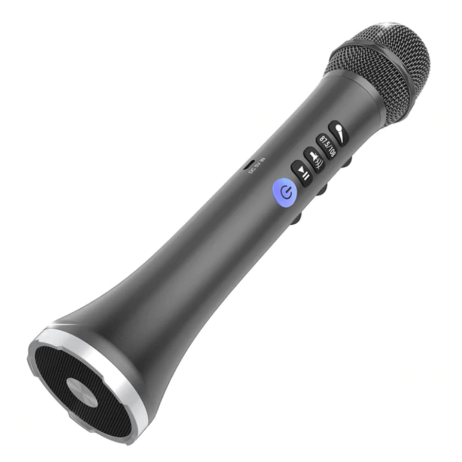 Micro bluetooth kiêm loa LS698 - 15W hỗ trợ kết hát trực tiếp trên Ôtô