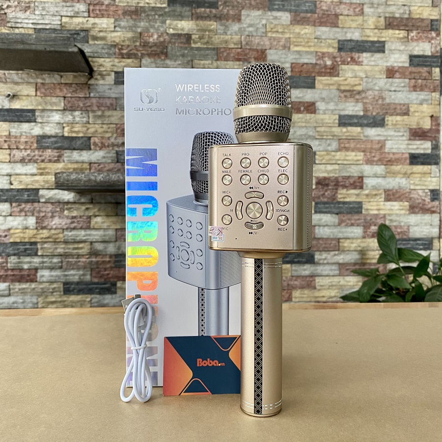 Micro karaoke bluetooth kiêm loa YS-96 cao cấp mới nhất dòng SU YOSD