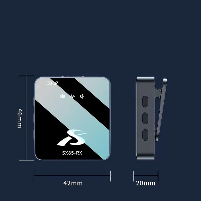 Mic cài cáo không dây Shengxing SX85 cổng Lightning