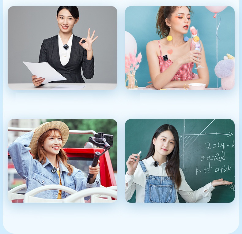 Mic cài cáo không dây Shengxing SX85 cổng Lightning