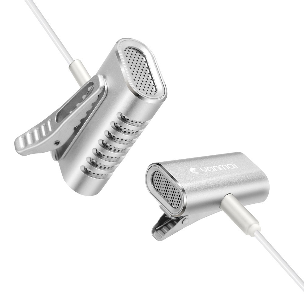 Mic thu âm cho điện thoại Lavalier Microphone Yanmai chính hãng