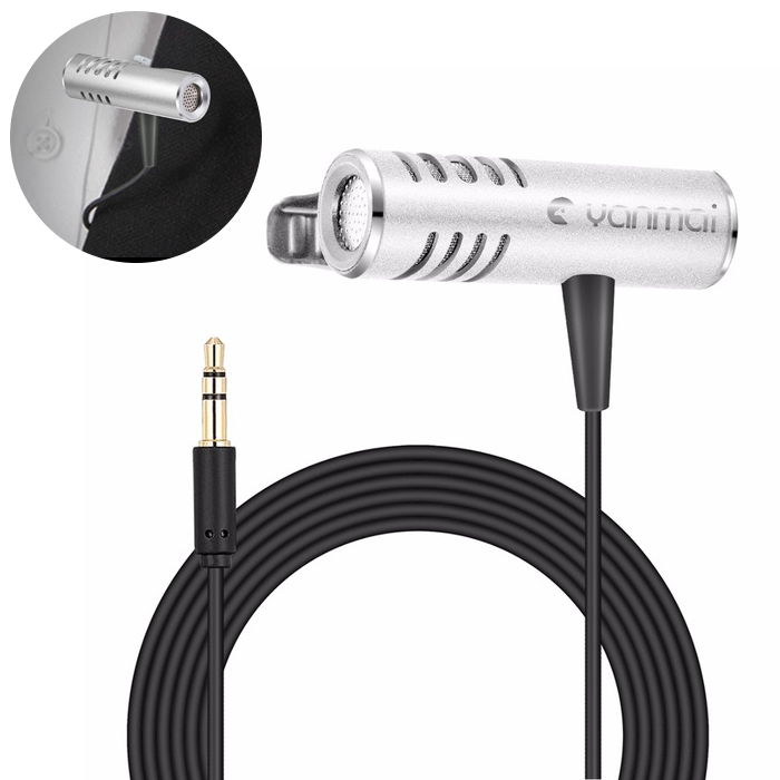 Mic thu âm cho điện thoại Lavalier Microphone Yanmai chính hãng