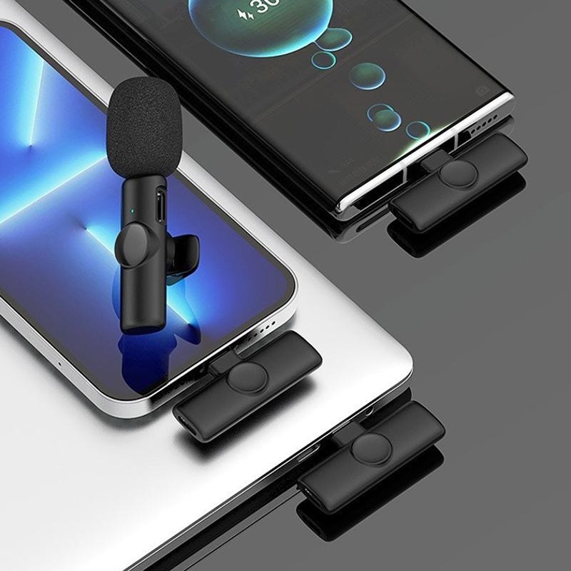 Micro thu âm không dây K9 khử tiếng ồn để livetream ghi âm phát trực tiếp quay video cổng Type-C
